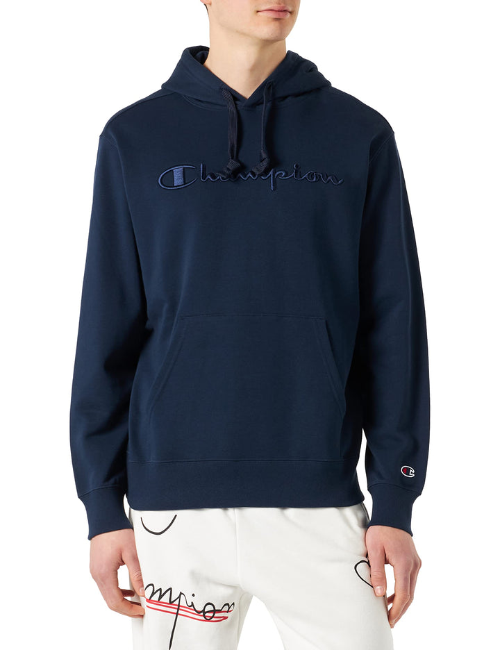 Champion Herren Kapuzenpullover XL Marineblau (Eco-future), XL Marineblau (Eco-future)