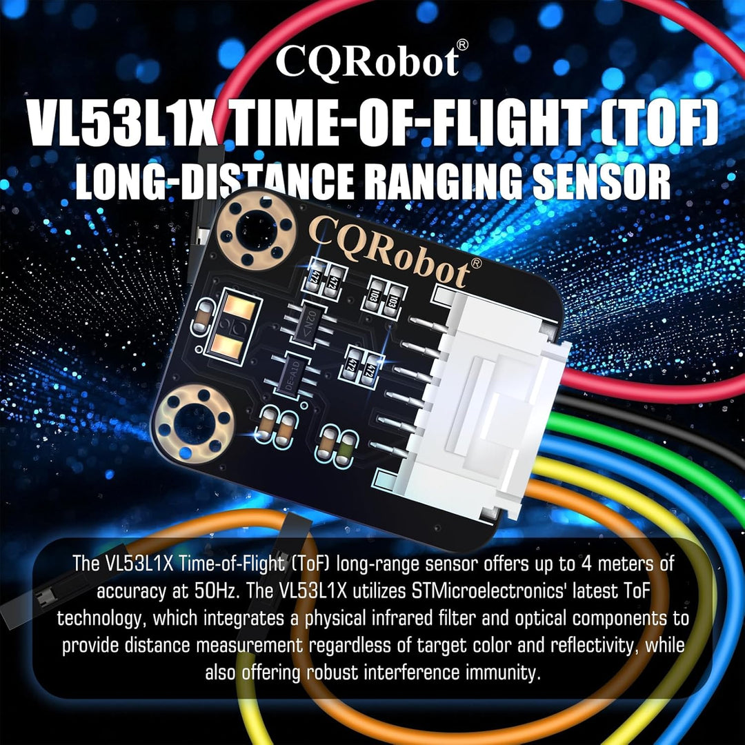 CQRobot VL53L1X der Ferne Messung Sensor(ToF) für Ferngespräche, kompatibel mit Raspberry Pi/Arduino
