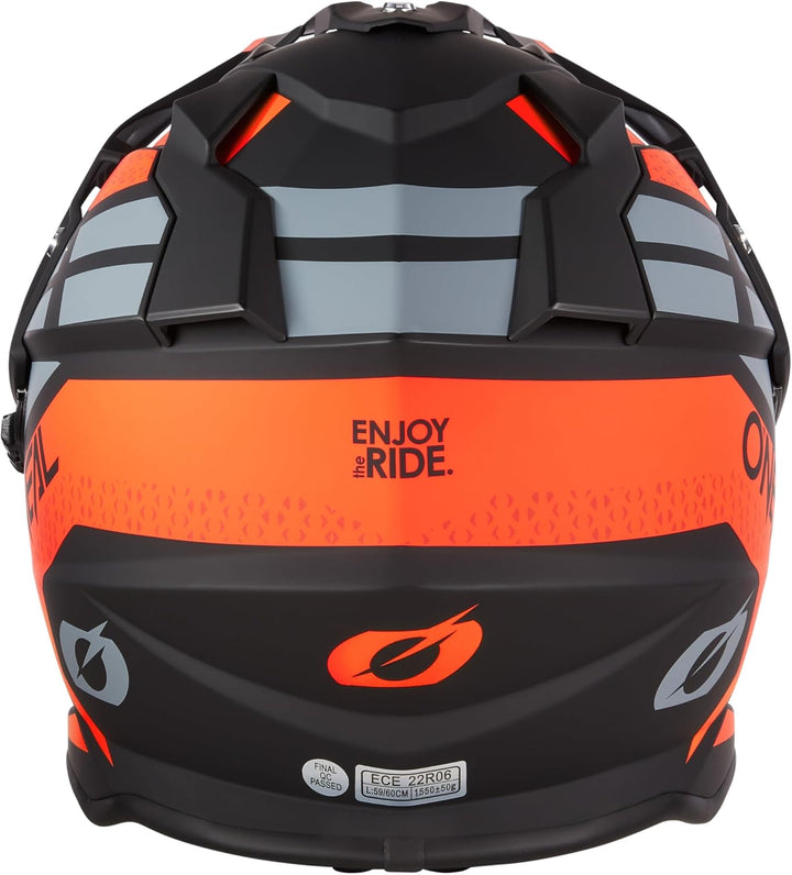 O'NEAL | Motorradhelm | Enduro Motorrad | Ventilationsöffnungen für maximalen Luftstrom & Kühlung, i