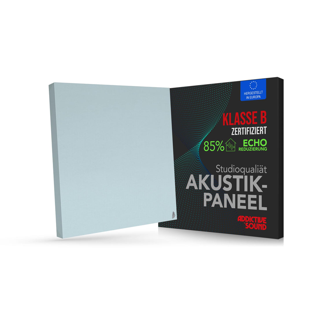 Addictive Sound Schalldämmung Wand 50x50x6 cm Premium - Akustikpaneele Wand - Schallabsorber Bild -