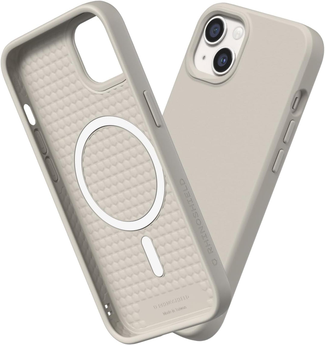 RhinoShield Case kompatibel mit [iPhone 13 Mini] | SolidSuit - MagSafe-kompatibel -Stossdämpfende &