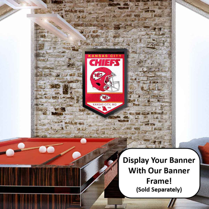 Kansas City Chiefs Heritage History Banner Wimpel