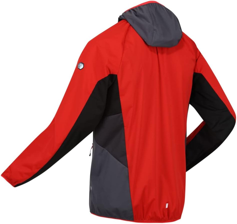 Regatta Tarvos VI Softshelljacke Herren mit Kapuze M Rot, M Rot