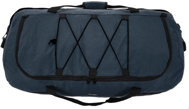 New Rebels Newark Navy Blau 3 Rolls Reisetasche - 130L erweiterbare Tasche mit Tragegriffen Und Reis