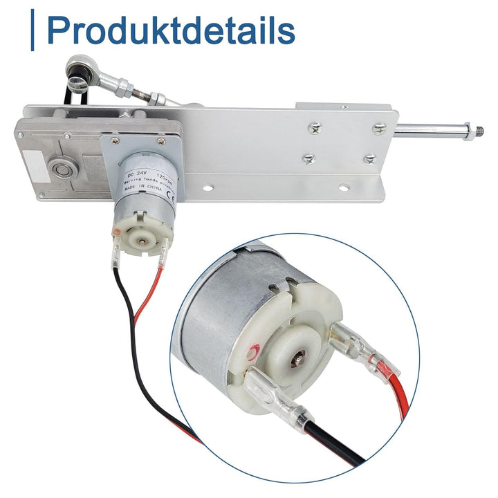 Hubkolbenmotor Linearaktuator DC 24V DIY Motor Hub 2cm-8cm 120rpm mit Drehzahlregler