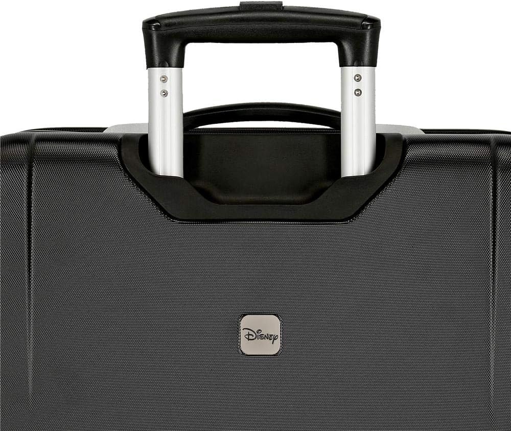 Disney My Pretty Bow Mittelgrosser Koffer, Schwarz, 48 x 68 x 26 cm, fester ABS-Kombinationsverschlu