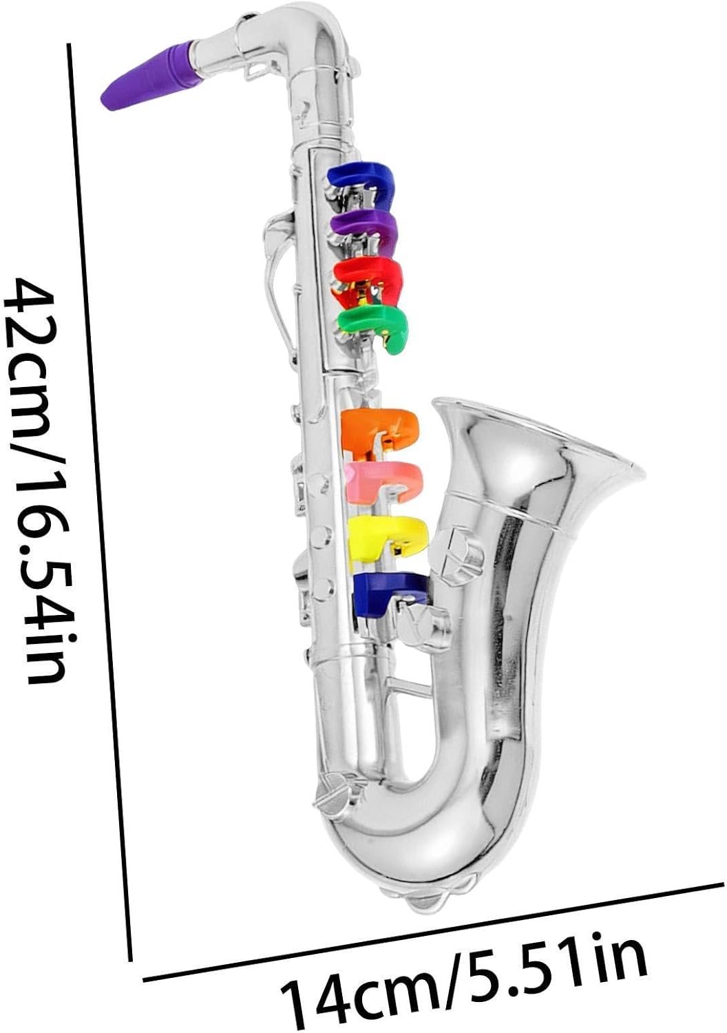 Spielzeug-Saxophon für Kinder - Musik-Saxophon,Spielzeug-Saxophon - für & Mädchen – Geburtstag, Feie
