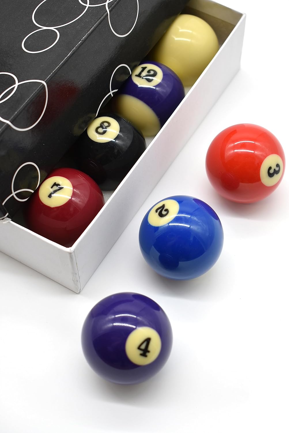 Pool Billard Kugeln Kugelset Kugelsatz Standard, Snookergrösse 52,4mm für Hobbytische, Snookertische