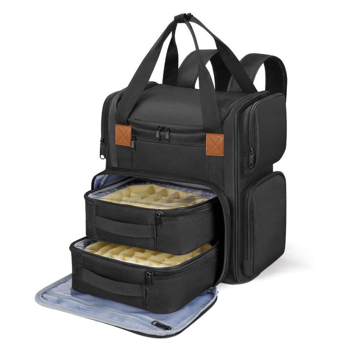 Deciniee Nagellack Aufbewahrung Tasche: Gross Nagellack Organizer Tasche für 84 Flaschen Nagellack u