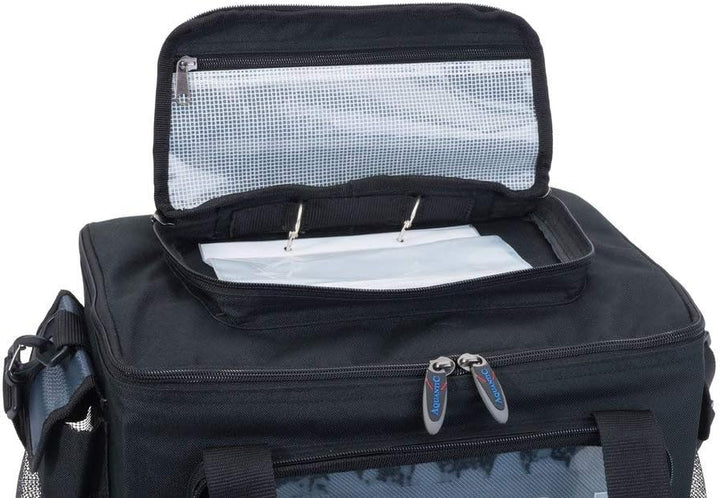 Aquantic Lure XL Köderorganizer mit Köderbox, viel Stauraum für Säulen und Vorhänge, Material: 100%