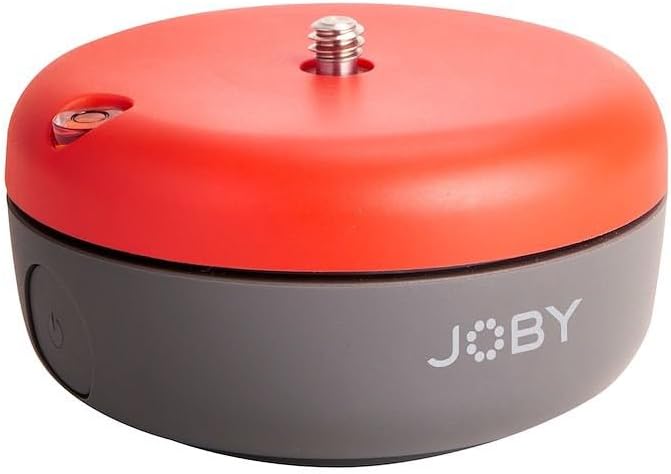 JOBY Spin Elektronischer Bluetooth-Stativkopf, Motion Control, Motorisierter Smartphone Gimbal, Pano