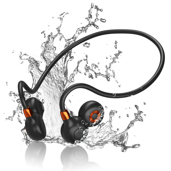 Ortizan Knochenschall Kopfhörer Bluetooth 5.3, Open Ear Bone Conduction Headphones Kabellos, IPX6 wa