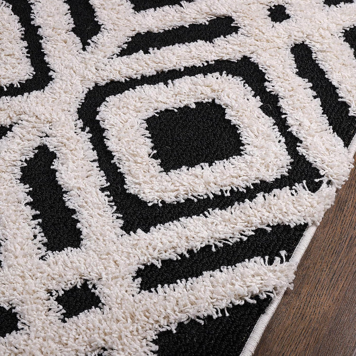 SANAT Wohnzimmer Teppich - Luxus Shaggy Nicht-schuppend Teppich, Wohnzimmer Schlafzimmer Esszimmer E
