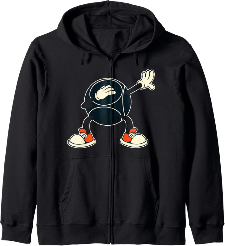 Boule Dabbing Boulekugel zum Boulen für Boulespieler Kapuzenjacke