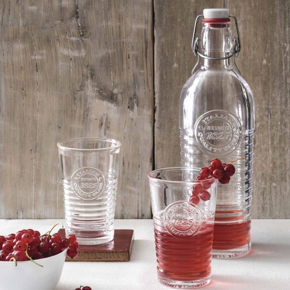 Bormioli Rocco 540620 Officina 1825 Longdrinkglas, 325ml, Glas, transparent, 6 Stück Longdrinkglas 3