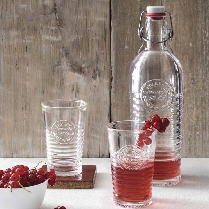 Bormioli Rocco 540620 Officina 1825 Longdrinkglas, 325ml, Glas, transparent, 6 Stück Longdrinkglas 3