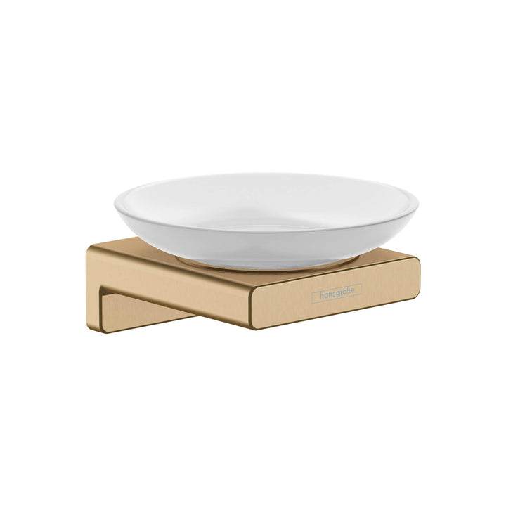 hansgrohe Seifenschale AddStoris, Seifenablage, Brushed Bronze Brushed Bronze Schale, Brushed Bronze