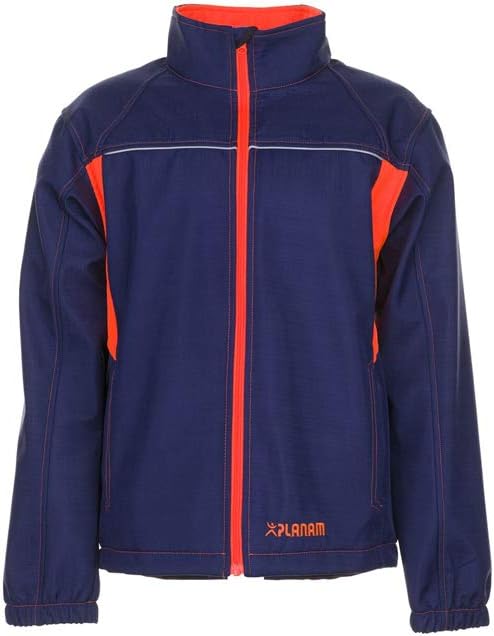 Planam Grösse XL Unisex Basalt Neon Softshelljacke marine orange Modell 6291 Marine/Orange XL, Marin