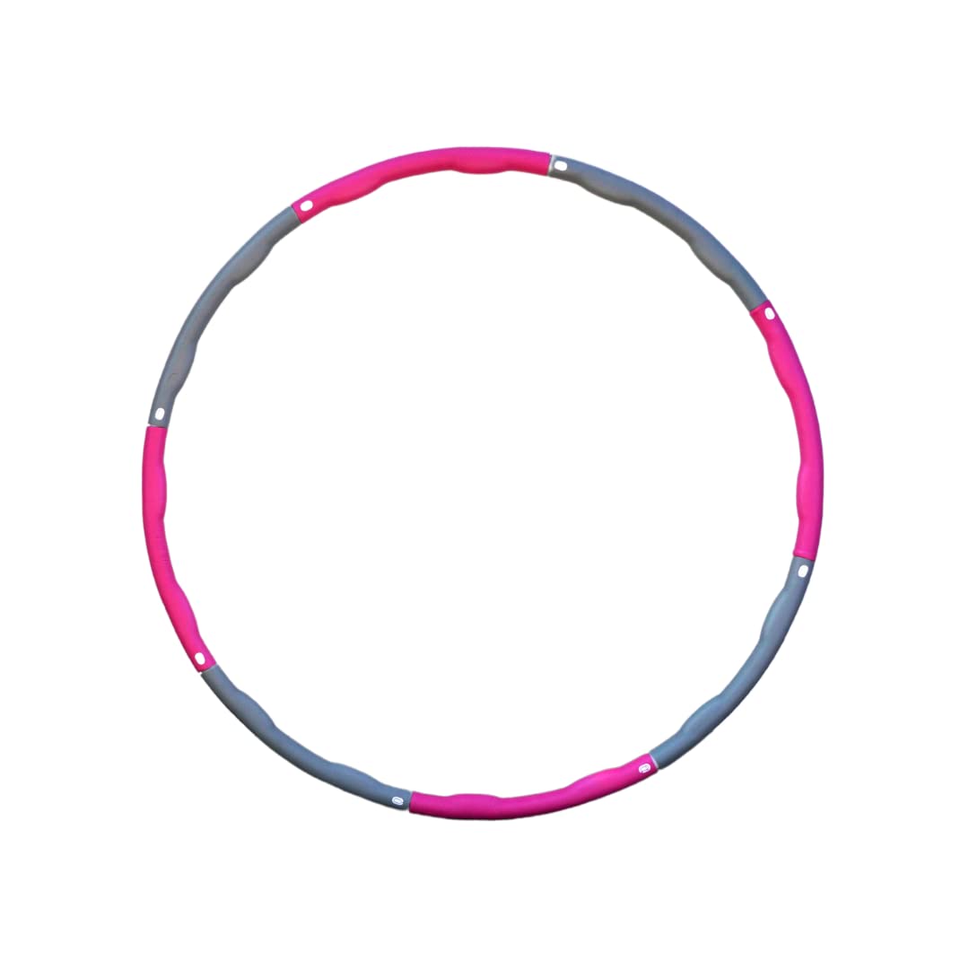 Hula-Hoop-Reifen mit 6-8 Elementen für Kinder und Erwachsene - zum Abnehmen oder Fitness, Sport für