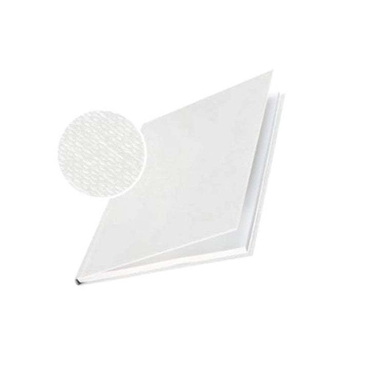 Leitz 73900001 Buchbindemappe impressBIND, Hard Cover, A4, 3,5 mm, 10 Stück, weiss Weiss, Weiss
