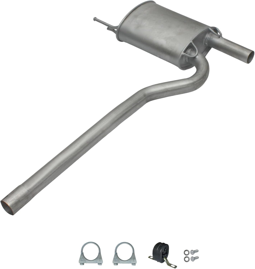 Ferroz Export Ersatz für Auspuff Mittelschalldämpfer Audi A4 & Audi A4 Avant 1.6 & 1.9 TDI inkl. Anb