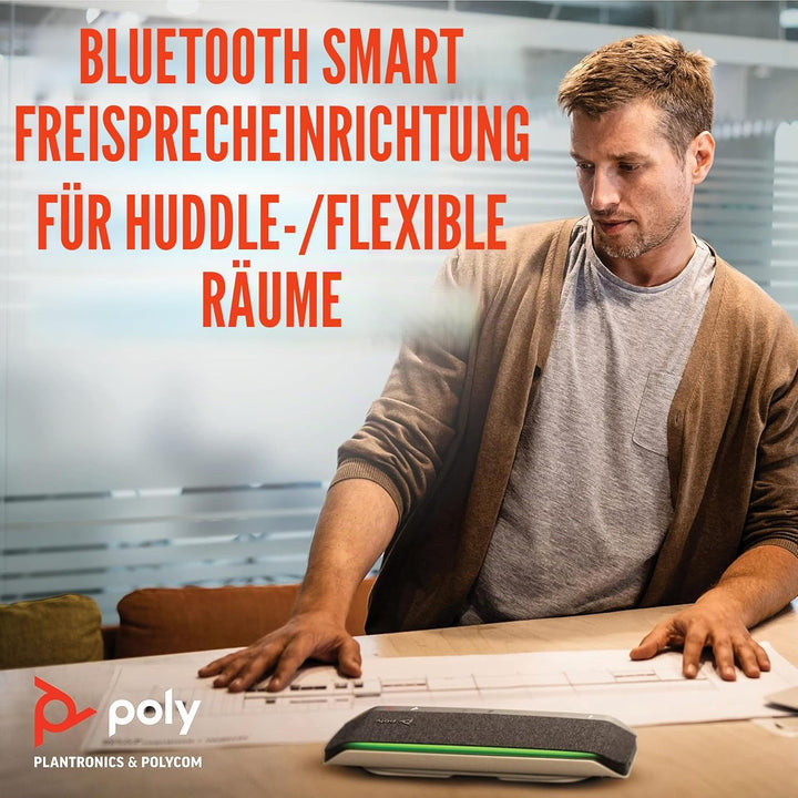 Poly - Sync 40 Konferenzlautsprecher (Plantronics) – für flexibles Arbeiten - Anschluss an PC/Mac mi