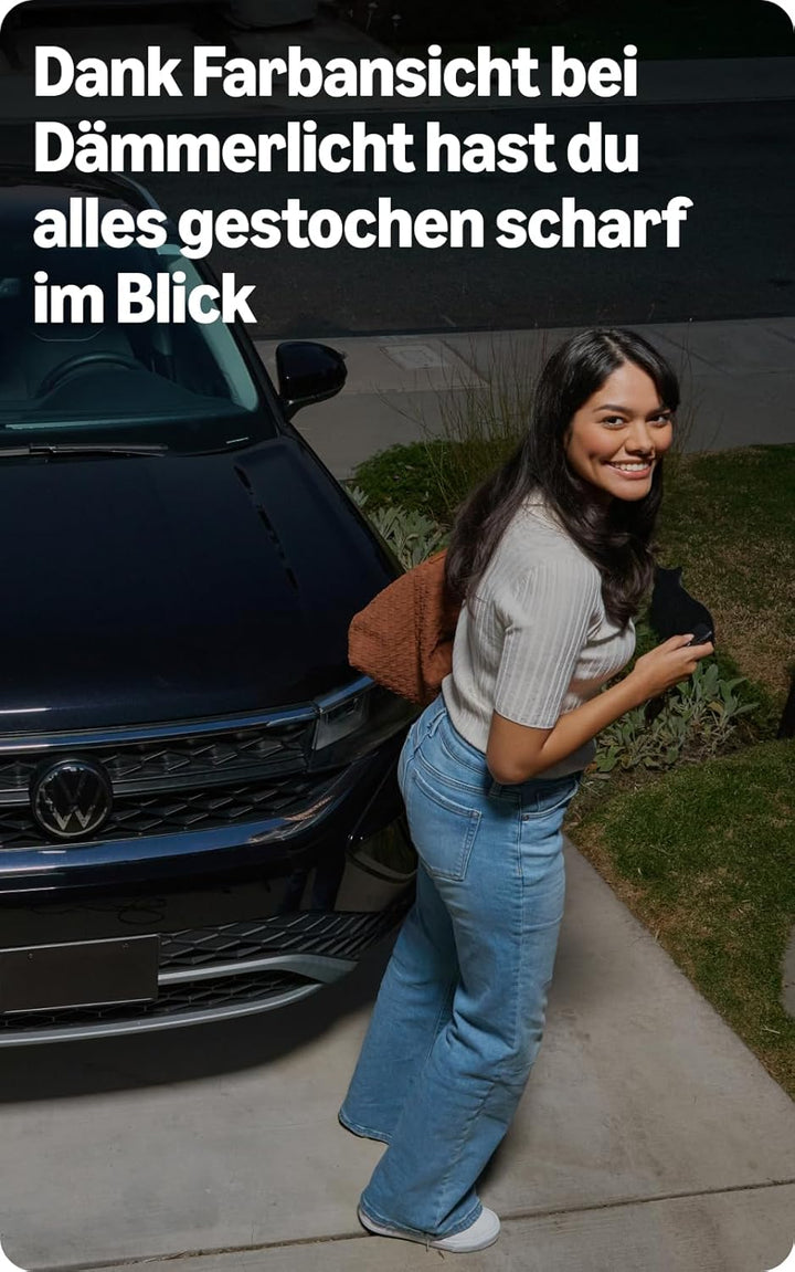 Blink Outdoor 2K+ Kameras mit Blink Videotürklingel 2K+ (neueste Generation), Weiss, inkl. Sync Modu