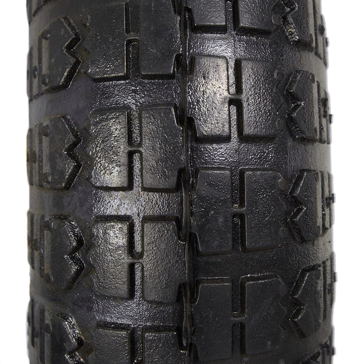 Relaxdays 2X Sackkarrenrad 4.1/3.5-4, luftbereifte Ersatzräder für Bollerwagen, 16mm Achse, 136kg, 2