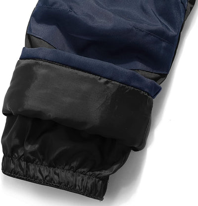 BenBoy Kinder Skihose Schneehose Wasserdicht Softshellhose Gefüttert Warm Hosenträgerhose Latzhose W