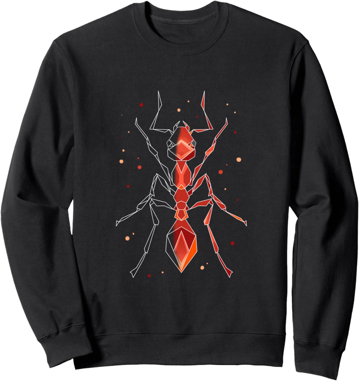 Ameise Polygon Ameisenzucht Insekten Sweatshirt