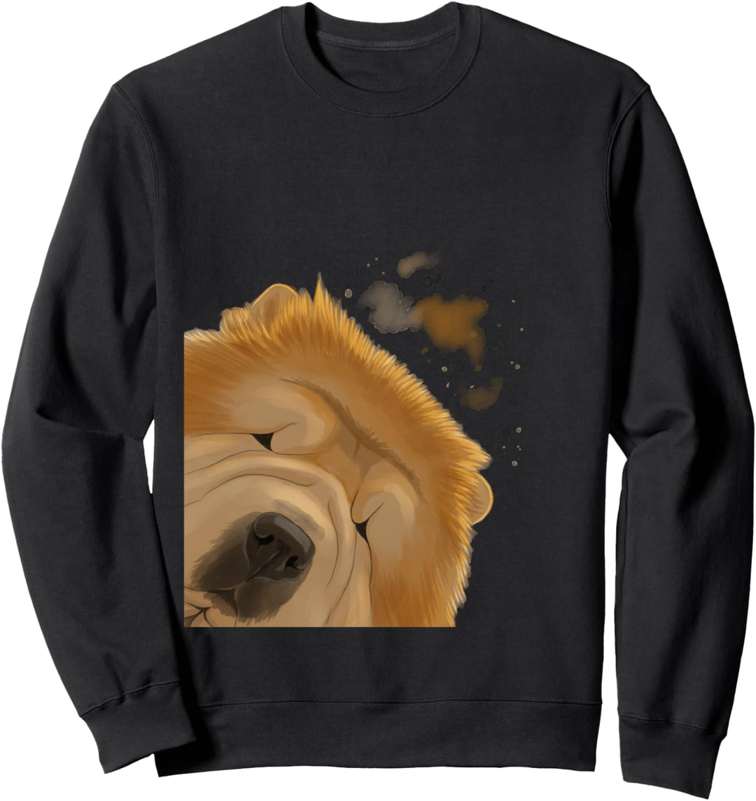 Hund Chow Chow Sweatshirt
