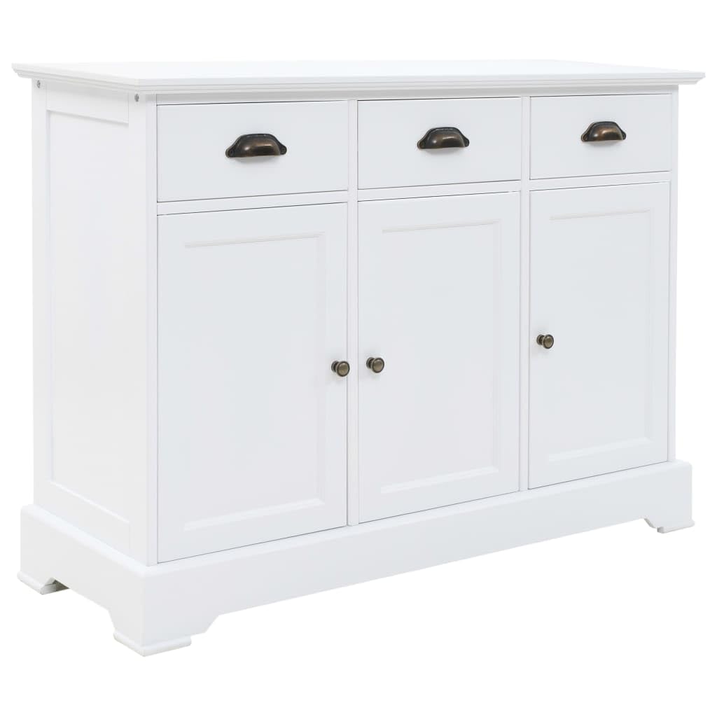 vidaXL Kiefer Sideboard MDF Kommode Anrichte Mehrzweckschrank Beistellschrank