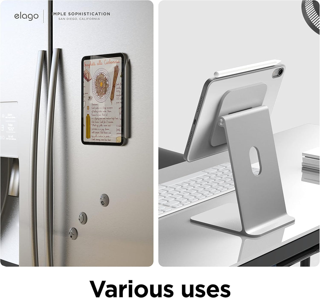 elago Magnetische Folio Hülle Kompatibel mit iPad Mini 8.3 Zoll 6. Generation - Rückwand kann an Met