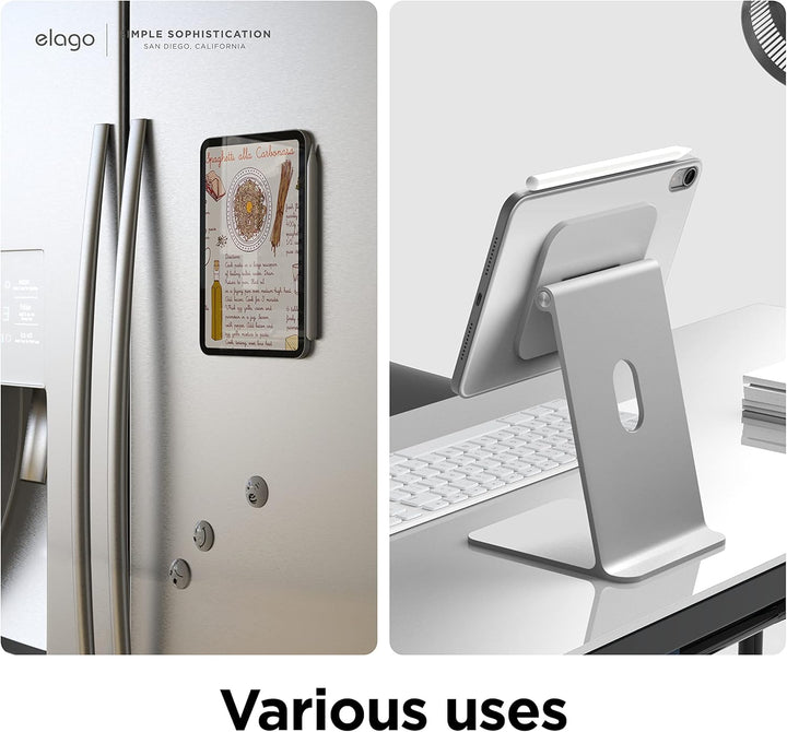 elago Magnetische Folio Hülle Kompatibel mit iPad Mini 8.3 Zoll 6. Generation - Rückwand kann an Met