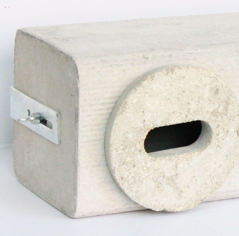 Schwegler Mauerseglerkasten, Nistkasten Typ 17c für 2 Brutpaare, Holzbeton