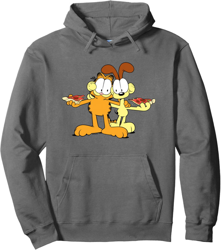 Garfield & Odie Pizza-Umarmung Pullover Hoodie