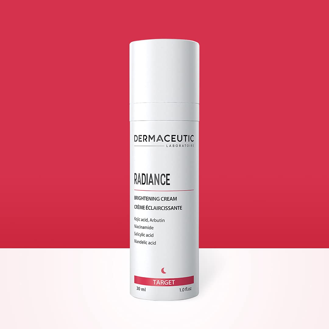 Dermaceutic Radiance - Aufhellende Creme mit Kojisäure, Arbutin, Niacinamid, Salicyl- und Mandelsäur
