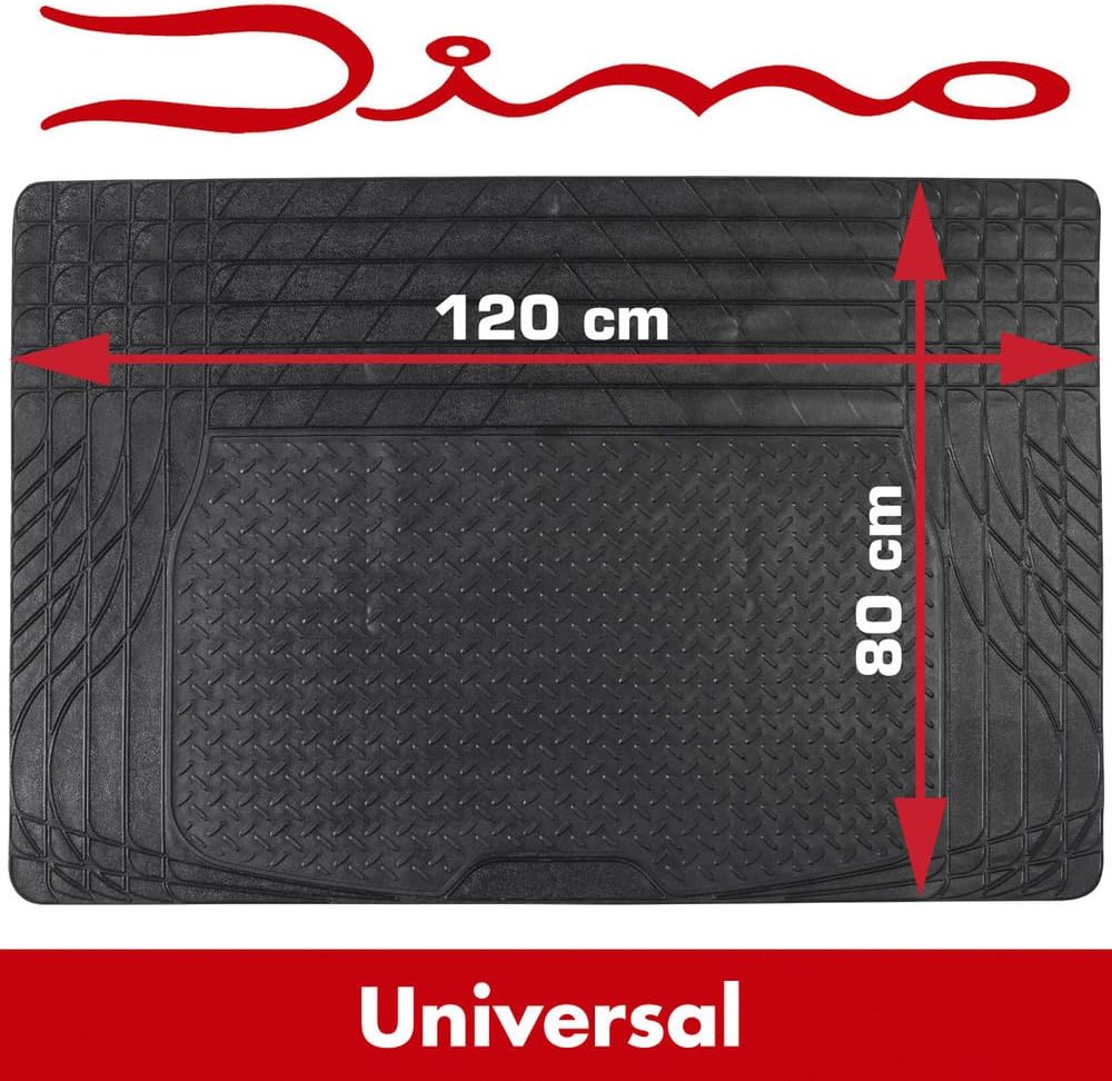Dino KRAFTPAKET Kofferraummatte universal zuschneidbare Gummimatte Antirutschmatte universeller Koff