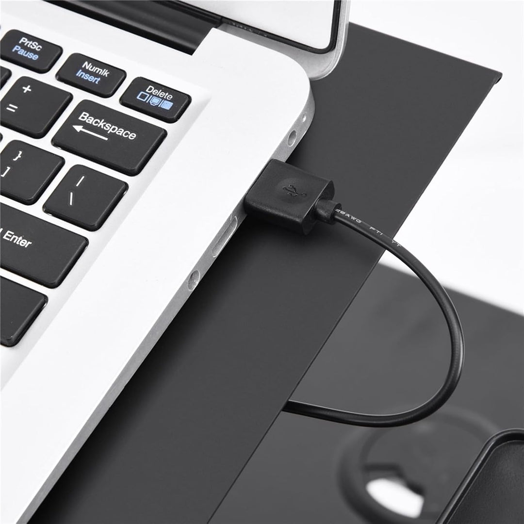 Laptopständer, 360 ° Verstellbarer Faltbarer Laptop-Tisch, Laptop-Schreibtisch, Leichten Aluminium-L