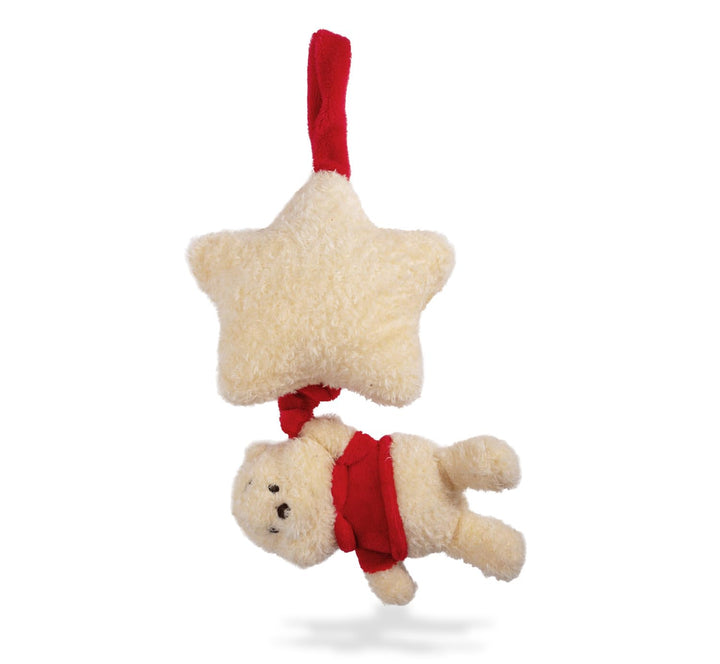 Disney Winnie Puuh Spieluhr aus Plüsch – Kuscheltier mit Einschlafmelodie, weicher Stoff, detailreic