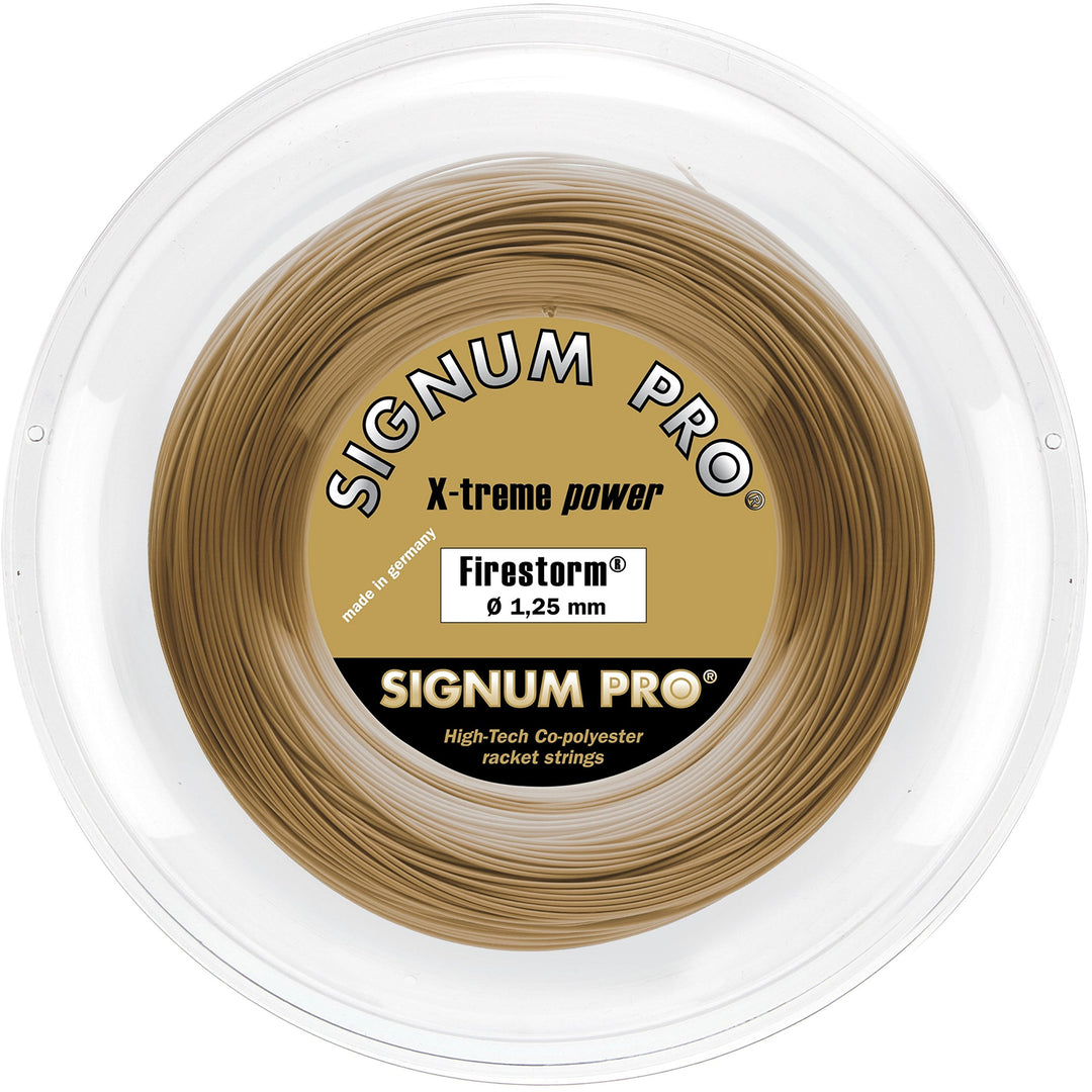 Signum Saitenrolle Firestorm, Gold Metallic, 100 m, 0255180242500010