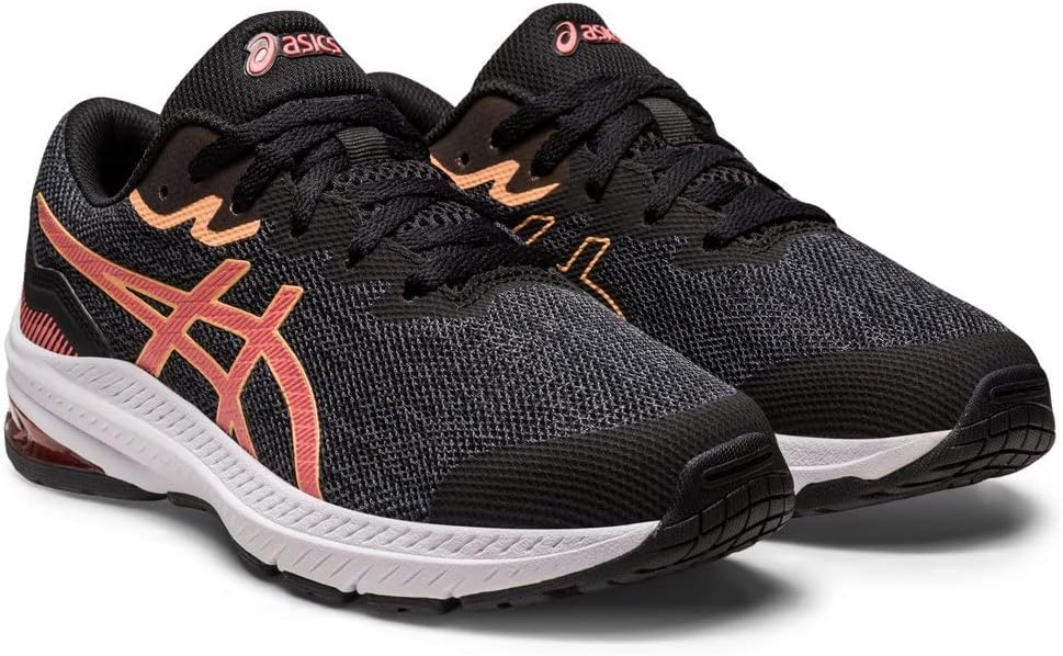 ASICS Unisex Kinder Gt-1000 11 Gs Sneaker 39 EU Schwarz Papaya, 39 EU Schwarz Papaya