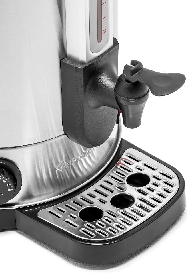 Heisswasserspender aus Edelstahl | 16L (15L) Liter Wassertank | Wasserspender | Thermopot | Wasserko