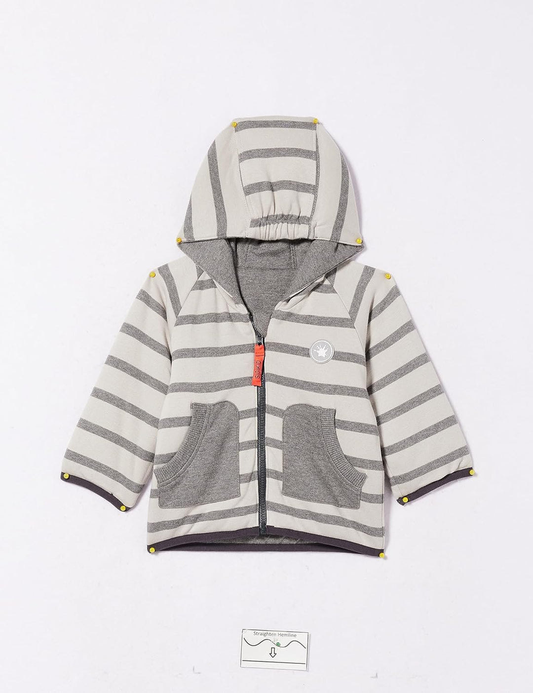 Sigikid Baby-Jungen Wattiert Polar Expedition Wendejacke 62 Grau, 62 Grau
