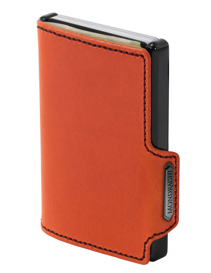 MONDRAGHI Mini-Wallet. Ultraleichte, schlanke Mini-Brieftasche - Kartenhalter und Kartenhalter mit M