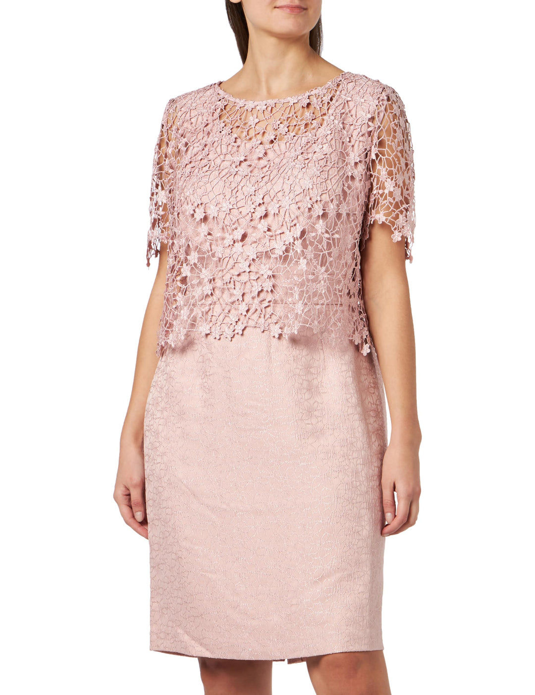 Damen Kleid 40 Apricot, 40 Apricot