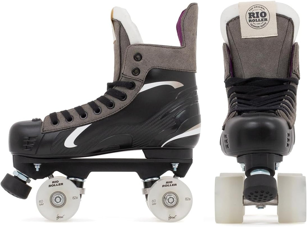 Rio Roller Flow Hockey-Skates, perfekt zum Cruisen oder Jammen, hergestellt aus recycelten Materiali