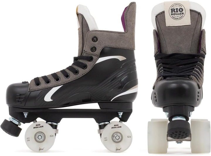 Rio Roller Flow Hockey-Skates, perfekt zum Cruisen oder Jammen, hergestellt aus recycelten Materiali