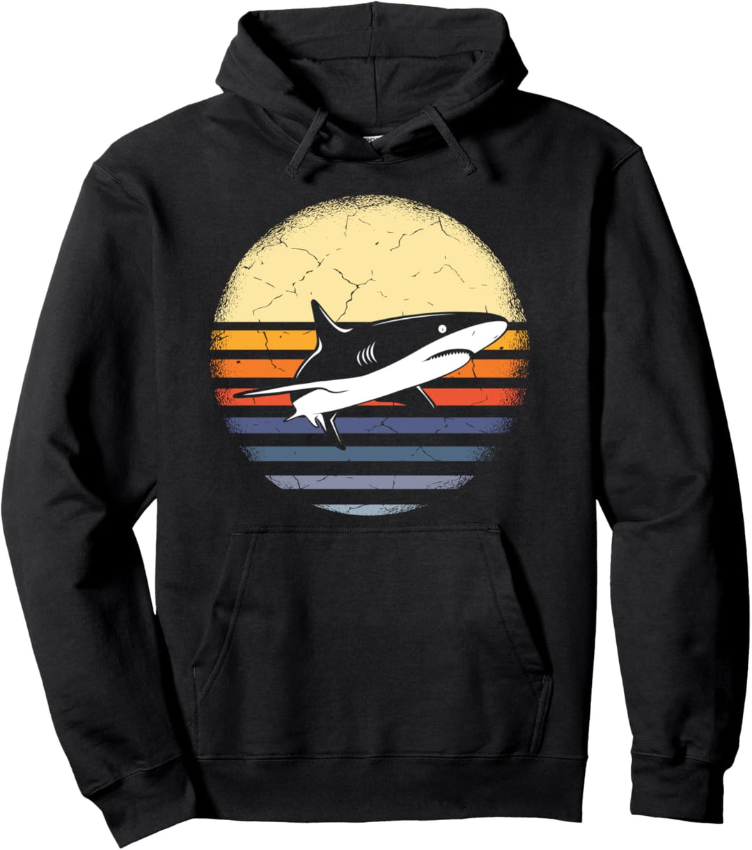 Grosser Weisser Hai Pullover Hoodie