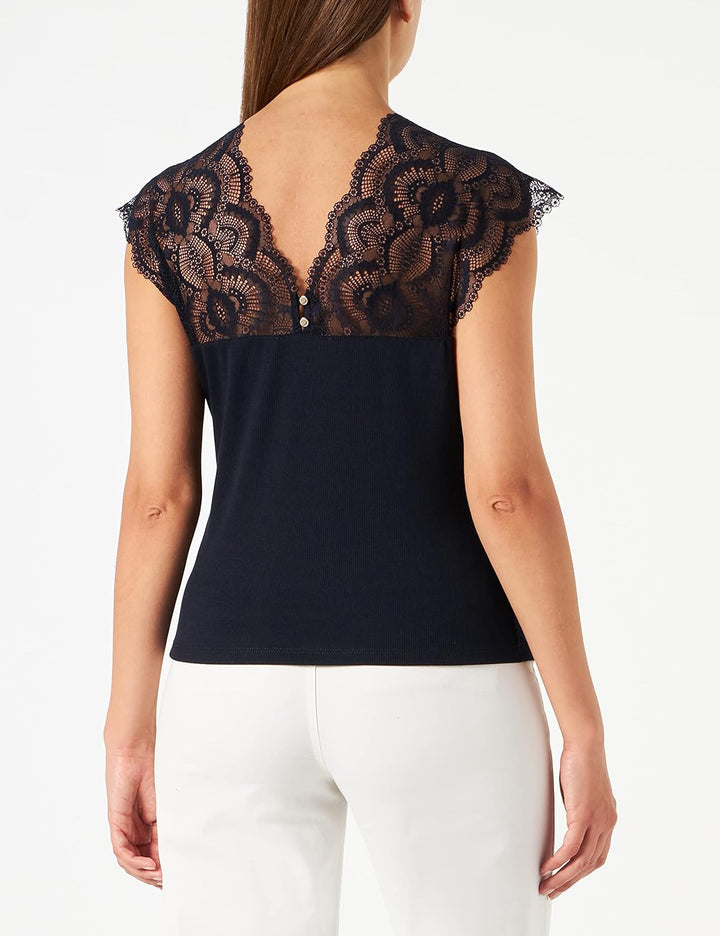Morgan Damen T-Shirt, Marine